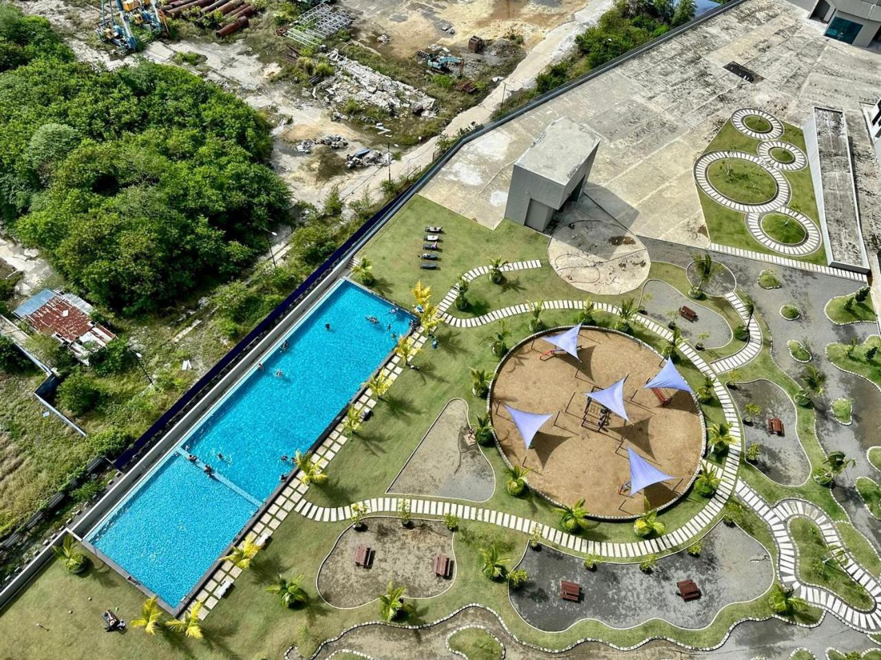 Apartamento Jesselton Quay Sea & Pool View For 6 Pax Kota Kinabalu Exterior foto